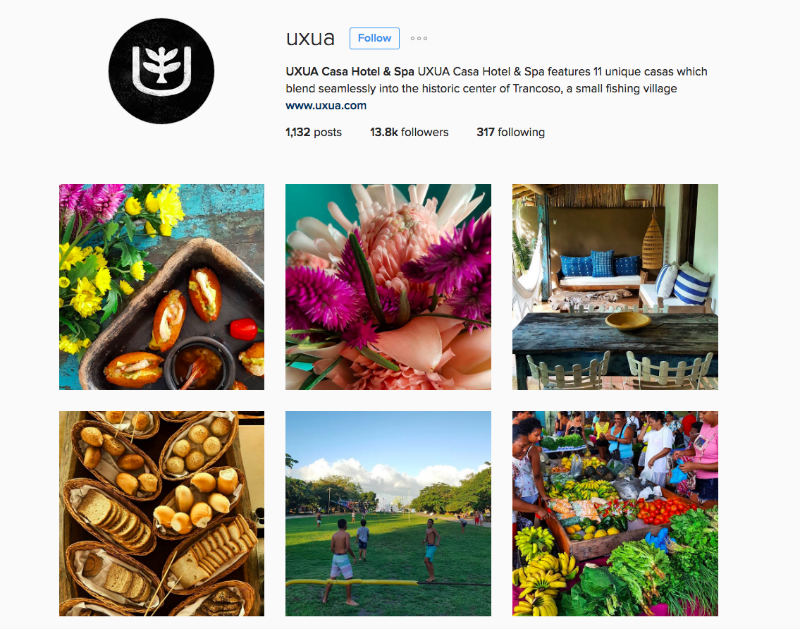 Uxua Instagram For Tourism Marketing