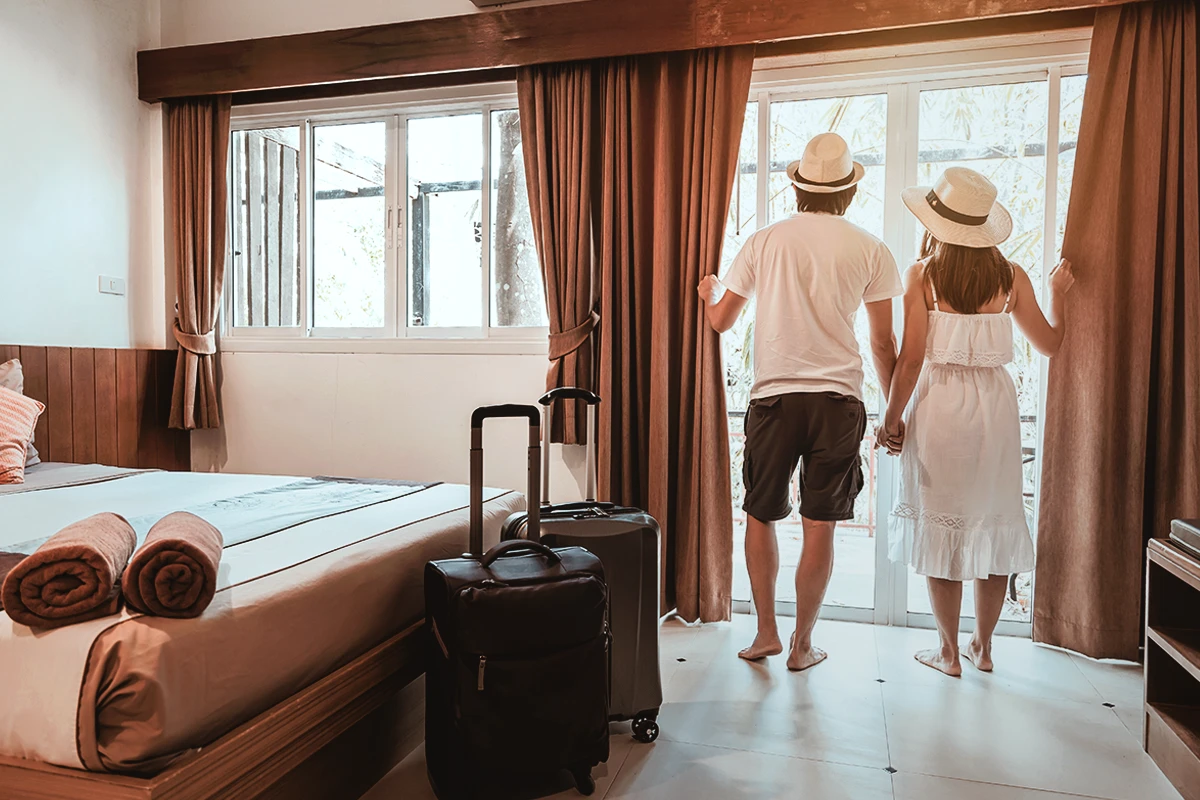 Hotel guests room booking travel experience