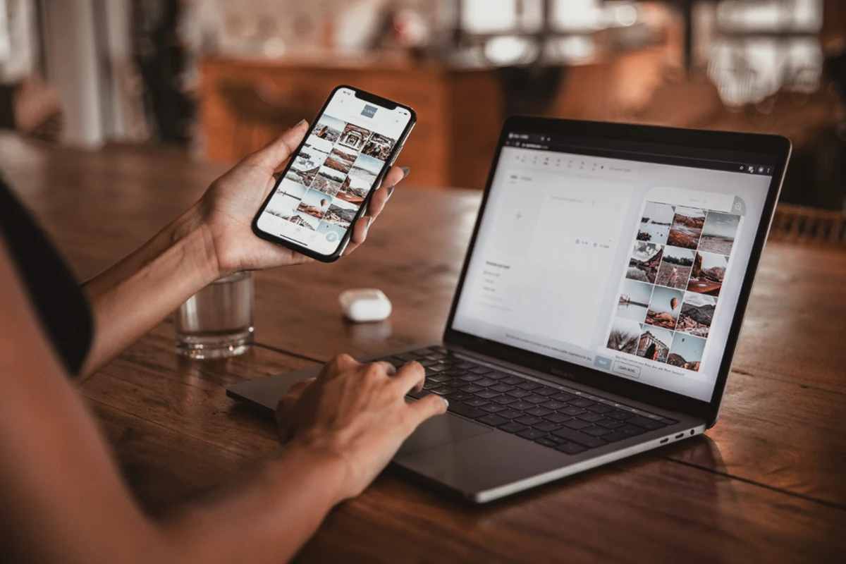 Social media travel content marketing photos