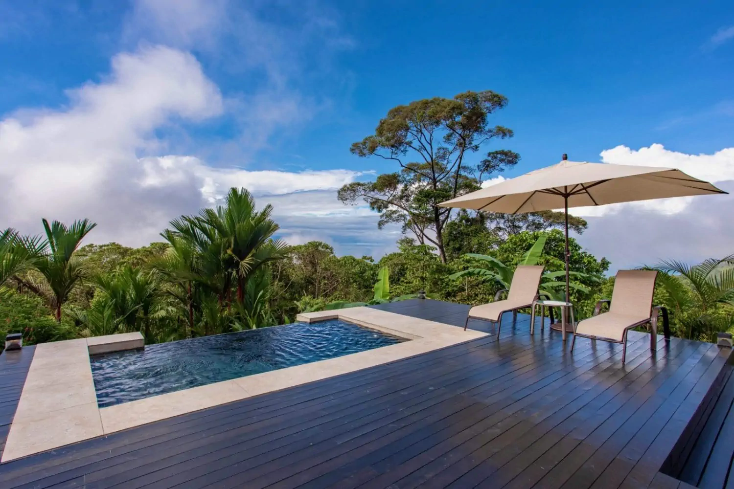 Sunset view from Rancho Pacifico Costa Rica